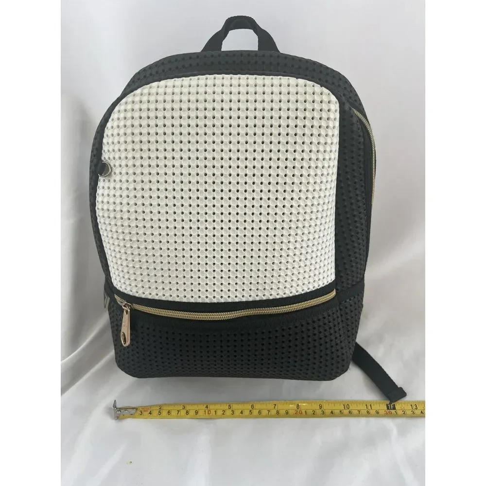 Eight+Nine Black & White Starter Backpack 13x10x4